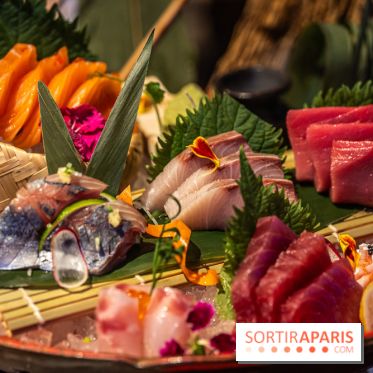 Pink Koï Paris - restaurant japonais -  sashimis