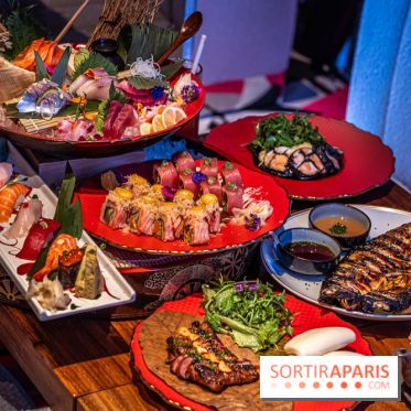 Pink Koï Paris - restaurant japonais -  table 