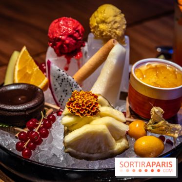 Pink Koï Paris - restaurant japonais -  Dessert - plateau pink koï