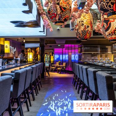 Pink Koï Paris - restaurant japonais - salle - bar