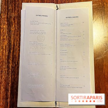 Pink Koï Paris - restaurant japonais - carte - menu