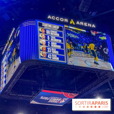 NBA Paris Games - basket spurs pacers accor arena