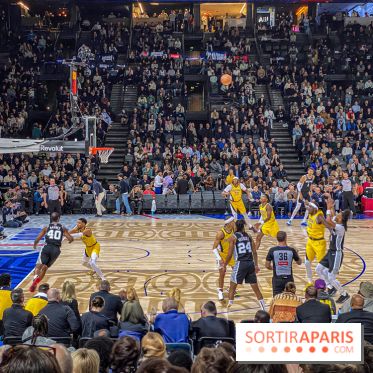 NBA Paris Games - basket spurs pacers accor arena