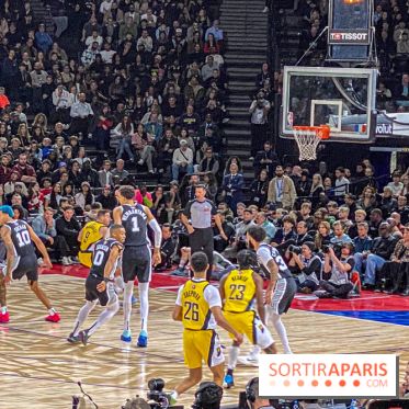 NBA Paris Games - basket spurs pacers accor arena