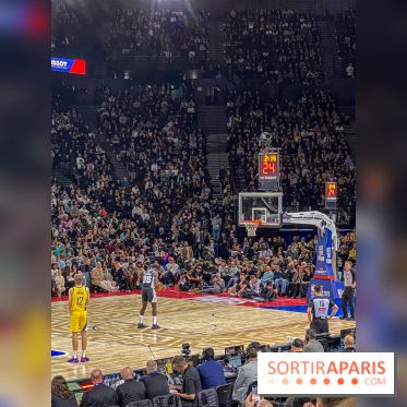NBA Paris Games - basket spurs pacers accor arena