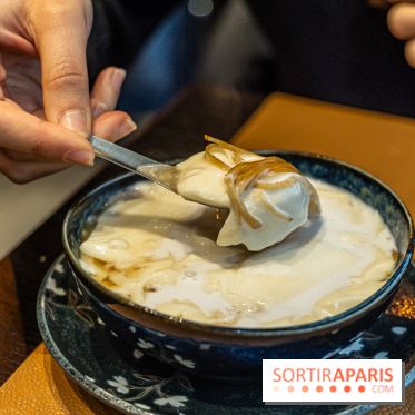 Chez An - Au coin du Vietnam, restaurant vietnamien du 14e à Paris -  dessert tofu gingembre