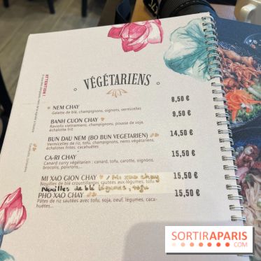 Chez An - Au coin du Vietnam, restaurant vietnamien du 14e à Paris - carte - menu