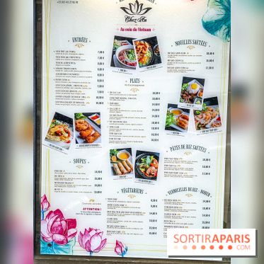 Chez An - Au coin du Vietnam, restaurant vietnamien du 14e à Paris - carte - menu