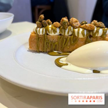 Argile - Millefeuille praliné pistache