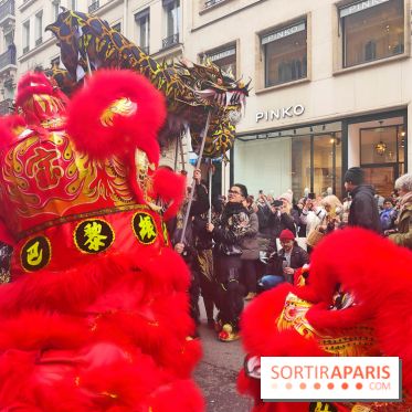 Défilé du Nouvel An Lunaire-Chinois Faubourg Saint-Honoré  - fotor 1738762169394