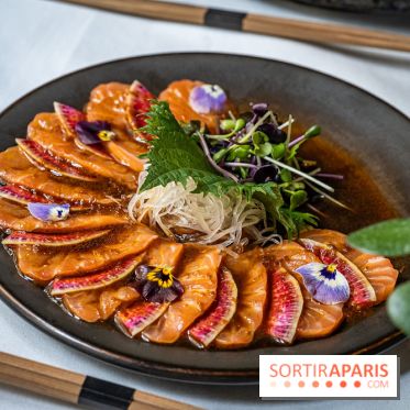 Hokusai - restaurant japonais fusion - Paris 16e - les photos  -  Saumon Tiradito