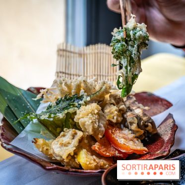 Hokusai - restaurant japonais fusion - Paris 16e - les photos  -  Tempura de légumes