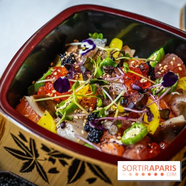 Hokusai - restaurant japonais fusion - Paris 16e - les photos  - chirashi