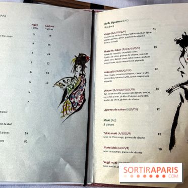 Hokusai - restaurant japonais fusion - Paris 16e - les photos  - carte - menu