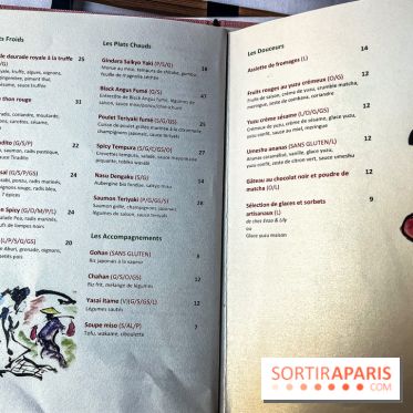 Hokusai - restaurant japonais fusion - Paris 16e - les photos  - carte - menu