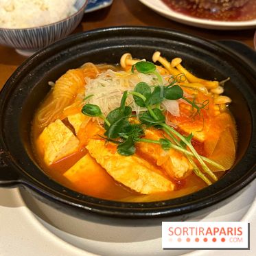 Kiku - Comme une bouillabaisse, poissons, tofu, champignons