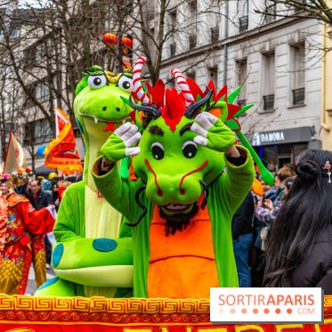 Défilé du Nouvel an Lunaire - Chinois 2025 Paris 13e - les photos