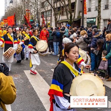 Défilé du Nouvel an Lunaire - Chinois 2025 Paris 13e - les photos