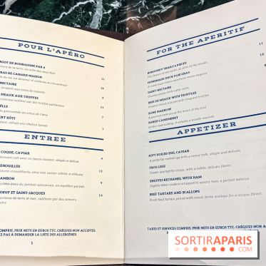 Le Bistro des Livres, le restaurant français pour les amoureux des bouquins - carte - menu