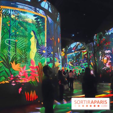 Le Douanier Rousseau, au pays des rêves : l'exposition immersive de l'Atelier des Lumières - photos