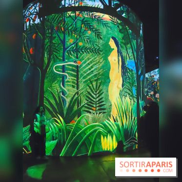 Le Douanier Rousseau, au pays des rêves : l'exposition immersive de l'Atelier des Lumières - photos - fotor 1739448424964