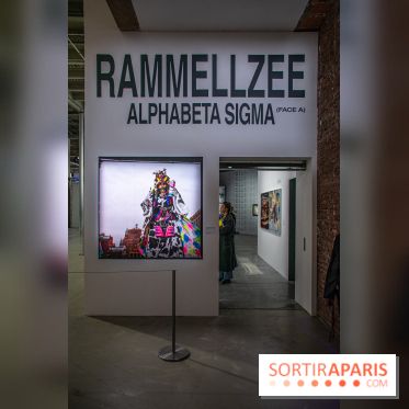 Alphabeta Sigma (Face A) : nos photos de l'exposition de Rammellzee au Palais de Tokyo