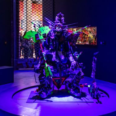 Alphabeta Sigma (Face A) : nos photos de l'exposition de Rammellzee au Palais de Tokyo