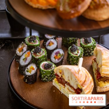 Le tea time éphémère face à la Tour Eiffel au Pullman - A7C02499