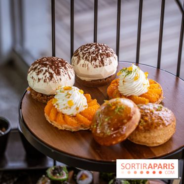 Le tea time éphémère face à la Tour Eiffel au Pullman - A7C02498