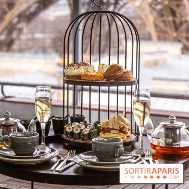 Le tea time éphémère face à la Tour Eiffel au Pullman - A7C02492