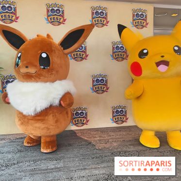 Pokémon Go Fest Paris 2025 - Pikachu et Evoli