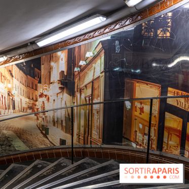 Station Abbesses - métro parisien - A7C02736