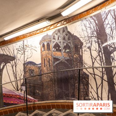 Station Abbesses - métro parisien - A7C02735