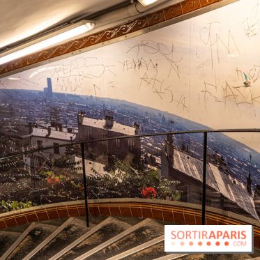 Station Abbesses - métro parisien - A7C02733