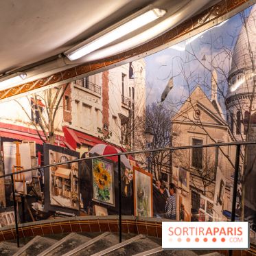 Station Abbesses - métro parisien - A7C02732