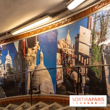 Station Abbesses - métro parisien - A7C02730