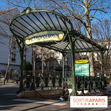 Station Abbesses - métro parisien - A7C02724