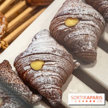 Chamboule boulangerie artisanale Paris 18e - croissant crème