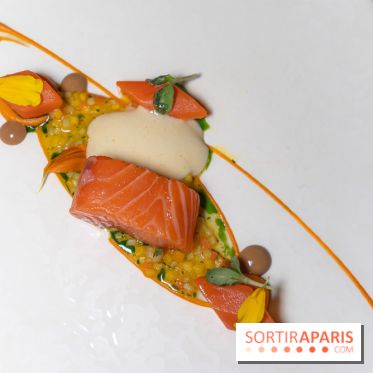 Kazuyuki Tanaka du restaurant étoilé Racine en résidence au Lutetia Paris, les photos 