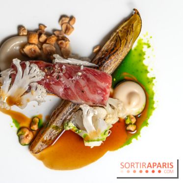 Kazuyuki Tanaka du restaurant étoilé Racine en résidence au Lutetia Paris, les photos 