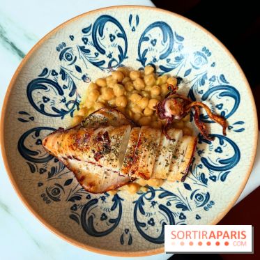 Ypseli - Calamars et pois chiches