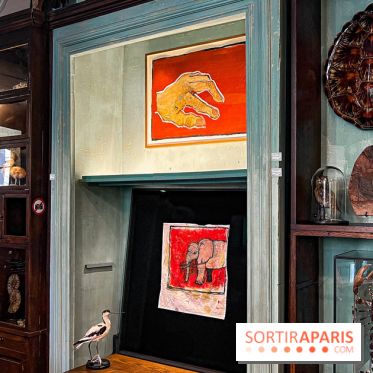 L'exposition gratuite des œuvres de Johnny Depp dans un cabinet de curiosités parisien - image00034