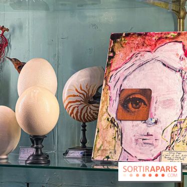 L'exposition gratuite des œuvres de Johnny Depp dans un cabinet de curiosités parisien - image00042