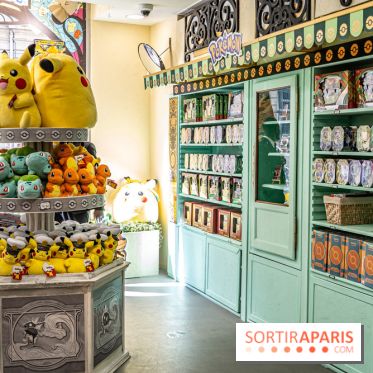 Premiere boutique Pokémon de Paris en photo