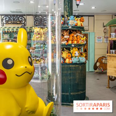 Premiere boutique Pokémon de Paris en photo