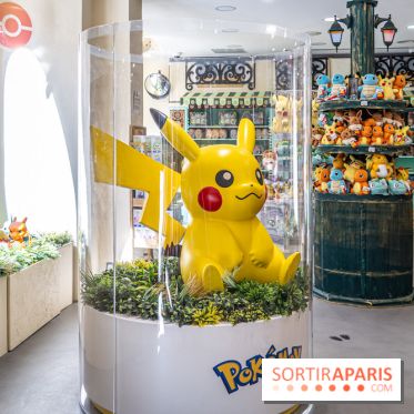 Premiere boutique Pokémon de Paris en photo