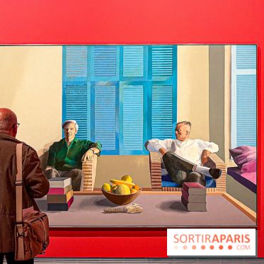 David Hockney : la plus grande exposition retrospective de l'artiste à la Fondation Louis Vuitton - IMG 8466 jpg