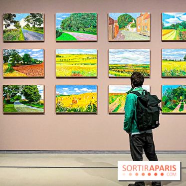 David Hockney : la plus grande exposition retrospective de l'artiste à la Fondation Louis Vuitton - IMG 8519 jpg