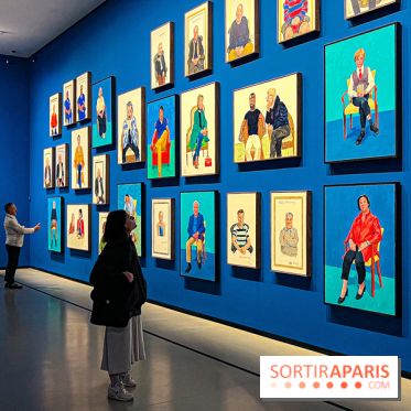 David Hockney : la plus grande exposition retrospective de l'artiste à la Fondation Louis Vuitton - IMG 8602 jpg