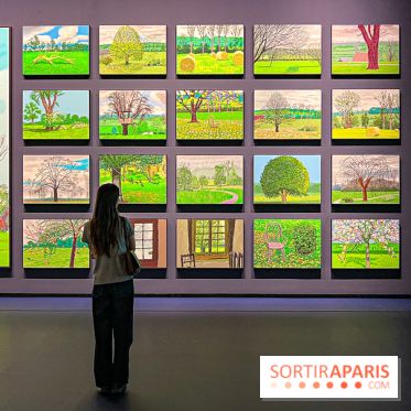 David Hockney : la plus grande exposition retrospective de l'artiste à la Fondation Louis Vuitton